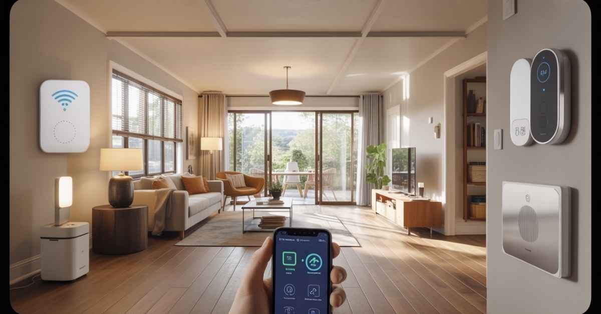 Modern fully automated smart home setup