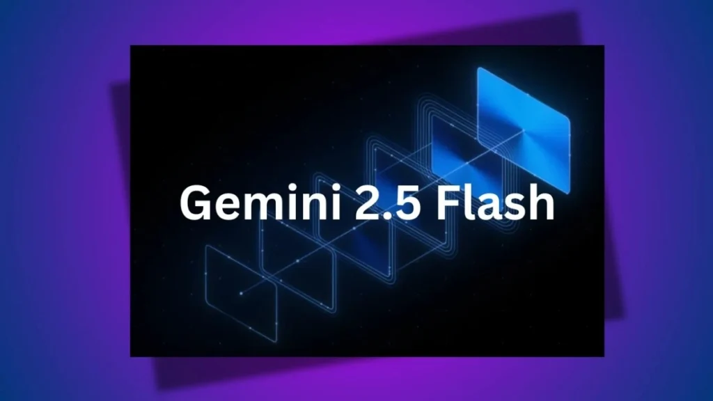 Performance chart comparing Gemini 2.5 Flash AI model results against earlier Gemini versions.