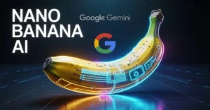Google Nano Banana AI image generator displayed on mobile and desktop for U.S. users.