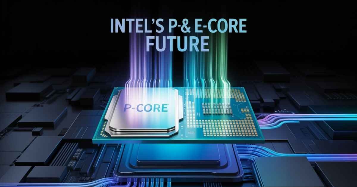 Intel P and E core future