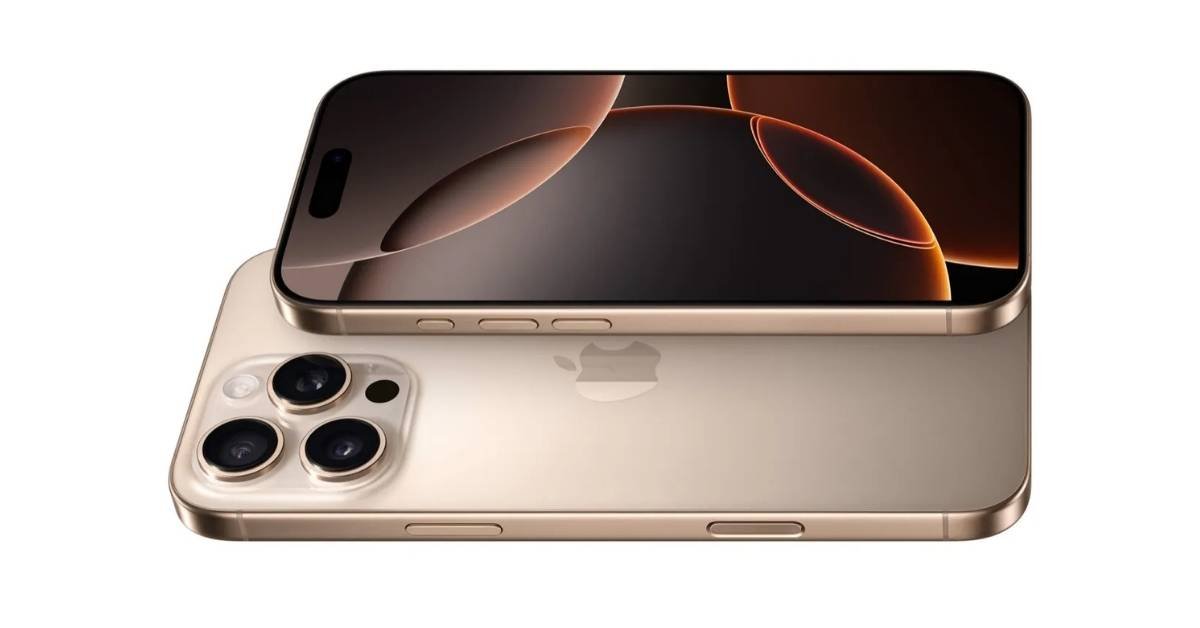 iPhone 16 Pro titanium design