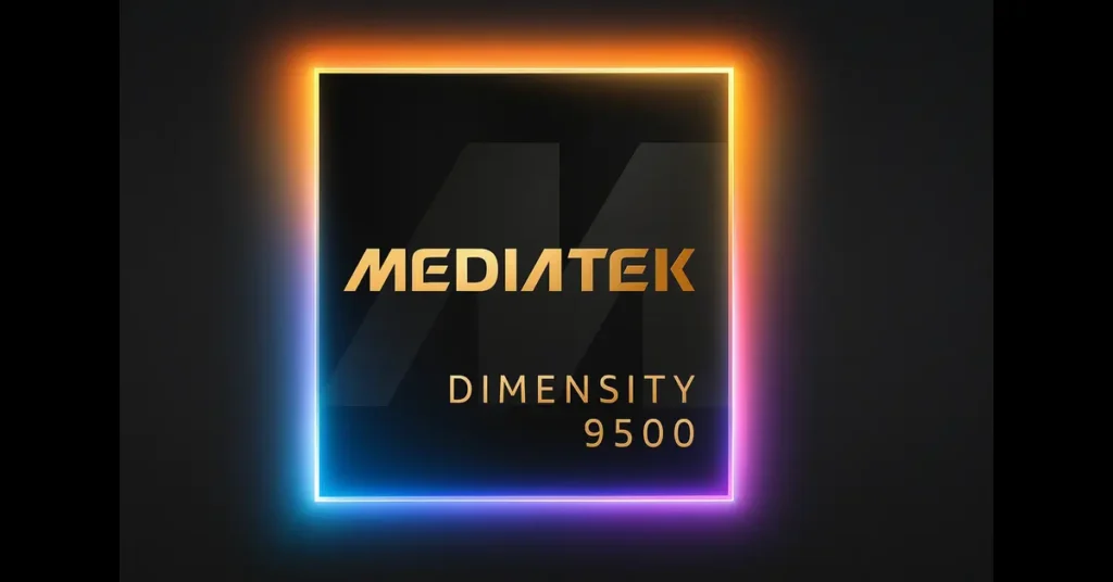 mediatek dimensity 9500 chipset with ai and gaming focus