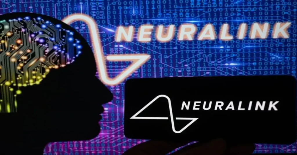 Timeline showing the history and development of the Neuralink brain chip from 2016 to 2024