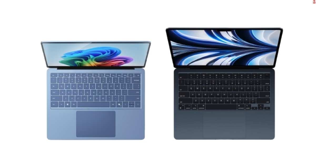 New Windows laptop compared to MacBook Air