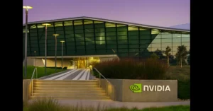 nvidia headquarters building in silicon valley showcasing modern architecture and innovation in technology
