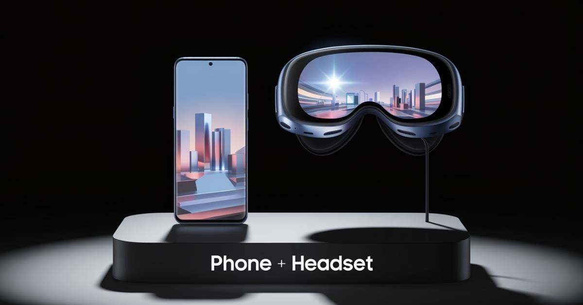 Galaxy XR headset 3D viewing