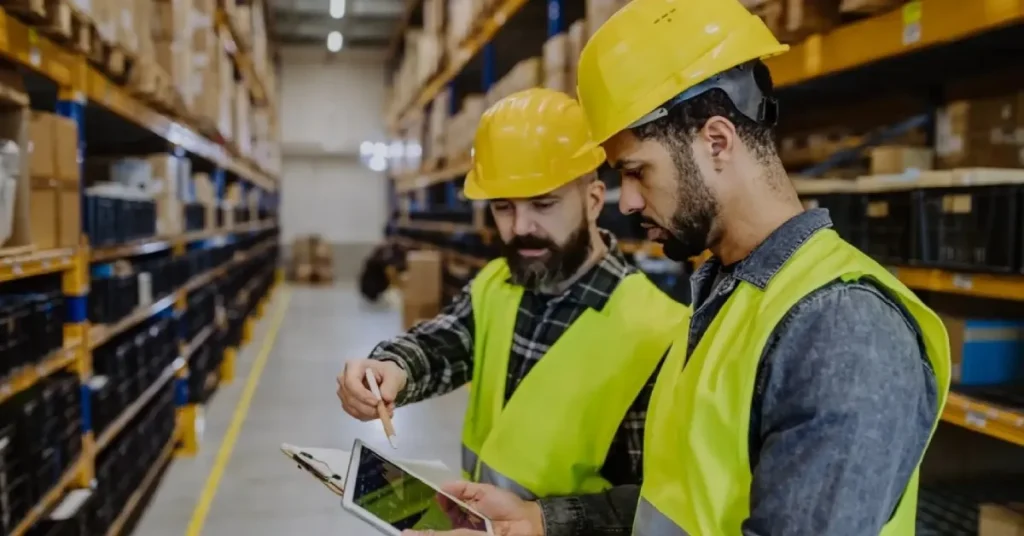 Gig workers and platform employees using mobile apps, symbolizing the need for stronger AI-era labor protections.