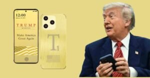 Trump T1 SM 8002 Gold Phone Android 15