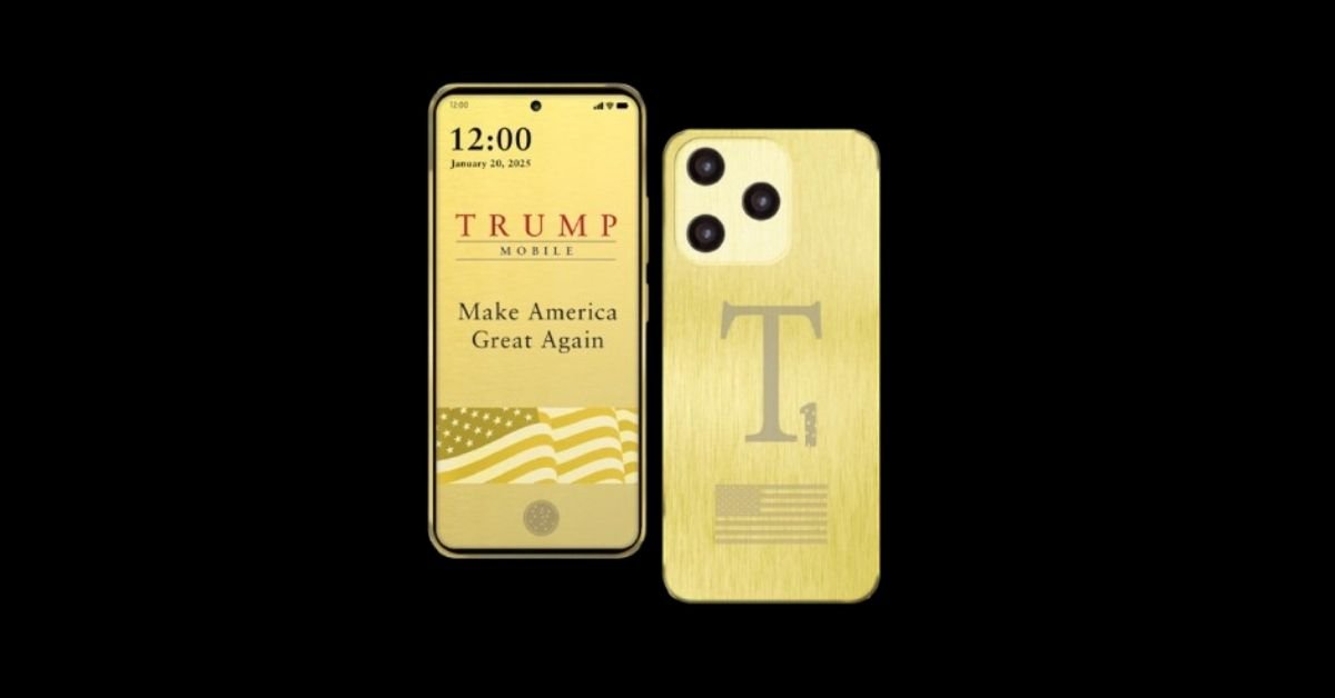 Trump T1 SM 8002 Gold Phone Android 15