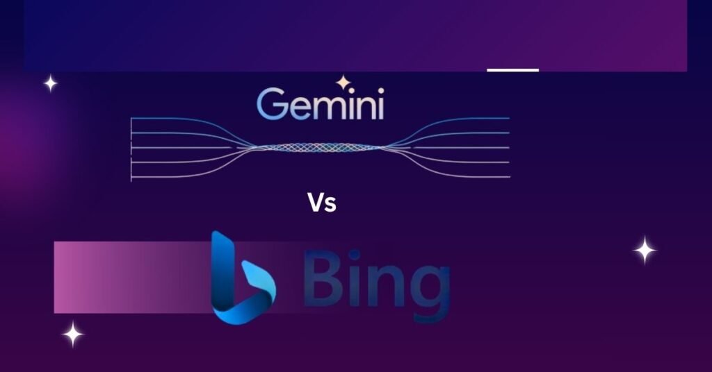 Google Gemini and Bing AI comparison