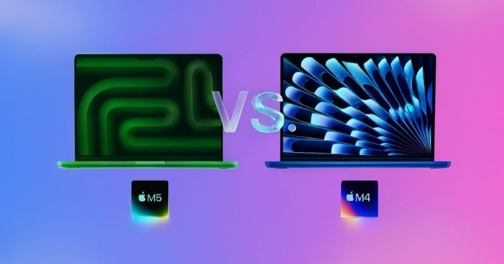 M5 MacBook Pro vs M4 Air differences
