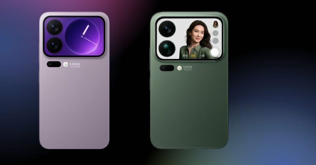Premium dual display smartphone design