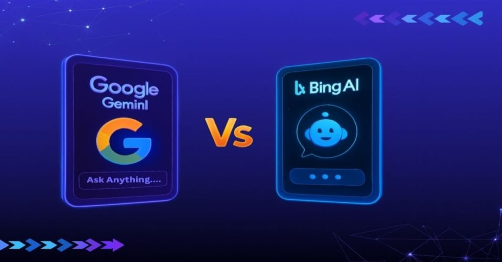 Google Gemini vs Bing AI key differences