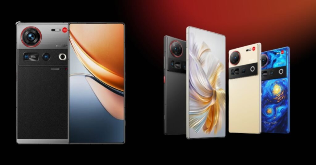 Nubia Z80 Ultra smartphone with 50x zoom and retro camera kit