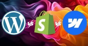 WordPress Shopify Webflow speed