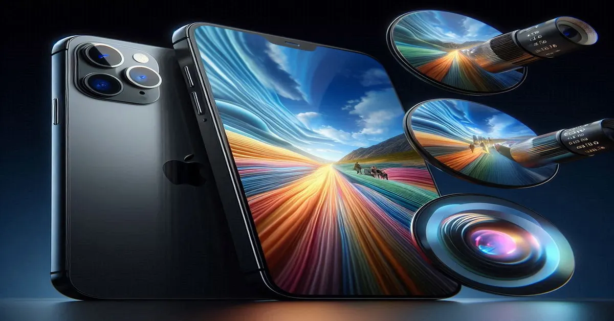 Close-up view of the iPhone 17’s dual-sensor 48 MP camera system showcasing ultra-wide and low-light photography capabilities