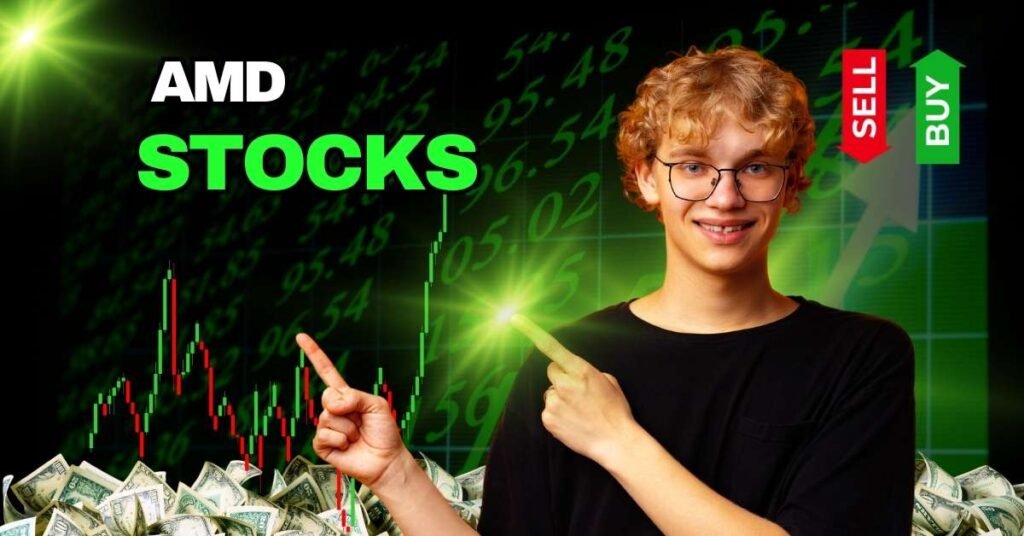 AMD Stock Forecast 2026: Is Advanced Micro Devices a Good Long-Term Investment After the AI Boom? 15 AMD AI chip in futuristic data center