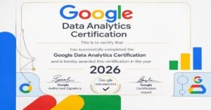 Google Data Analytics Certification 2026