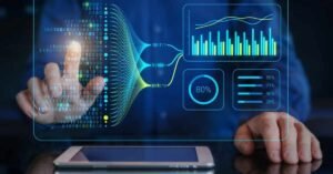 AI tools analyzing business data insights