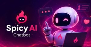Spicy AI chatbot interface and features overview